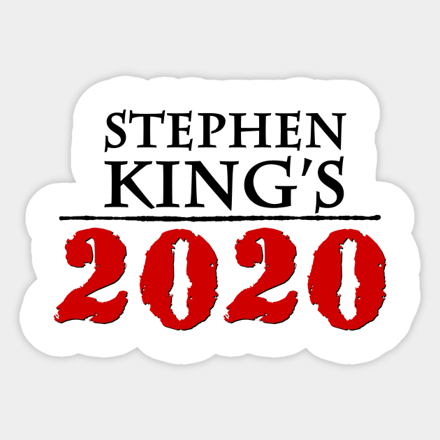 Stephen King's 2020 Sticker by geekmethat